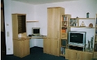 Arbeitsplatz im Wohzimmer